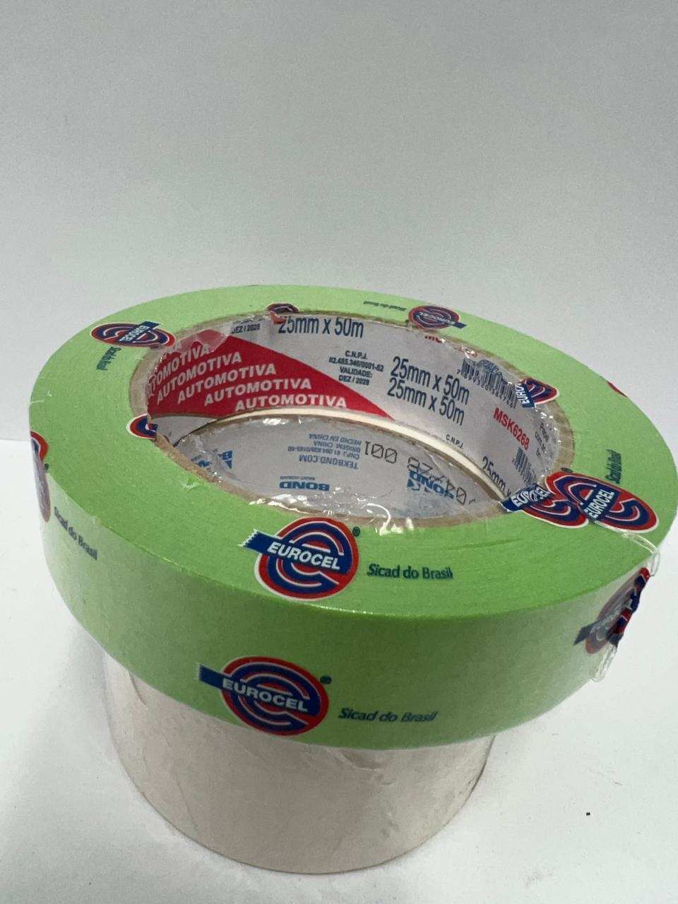 EUROCEL FITA CREPE VERDE 25X50 MSK6268
